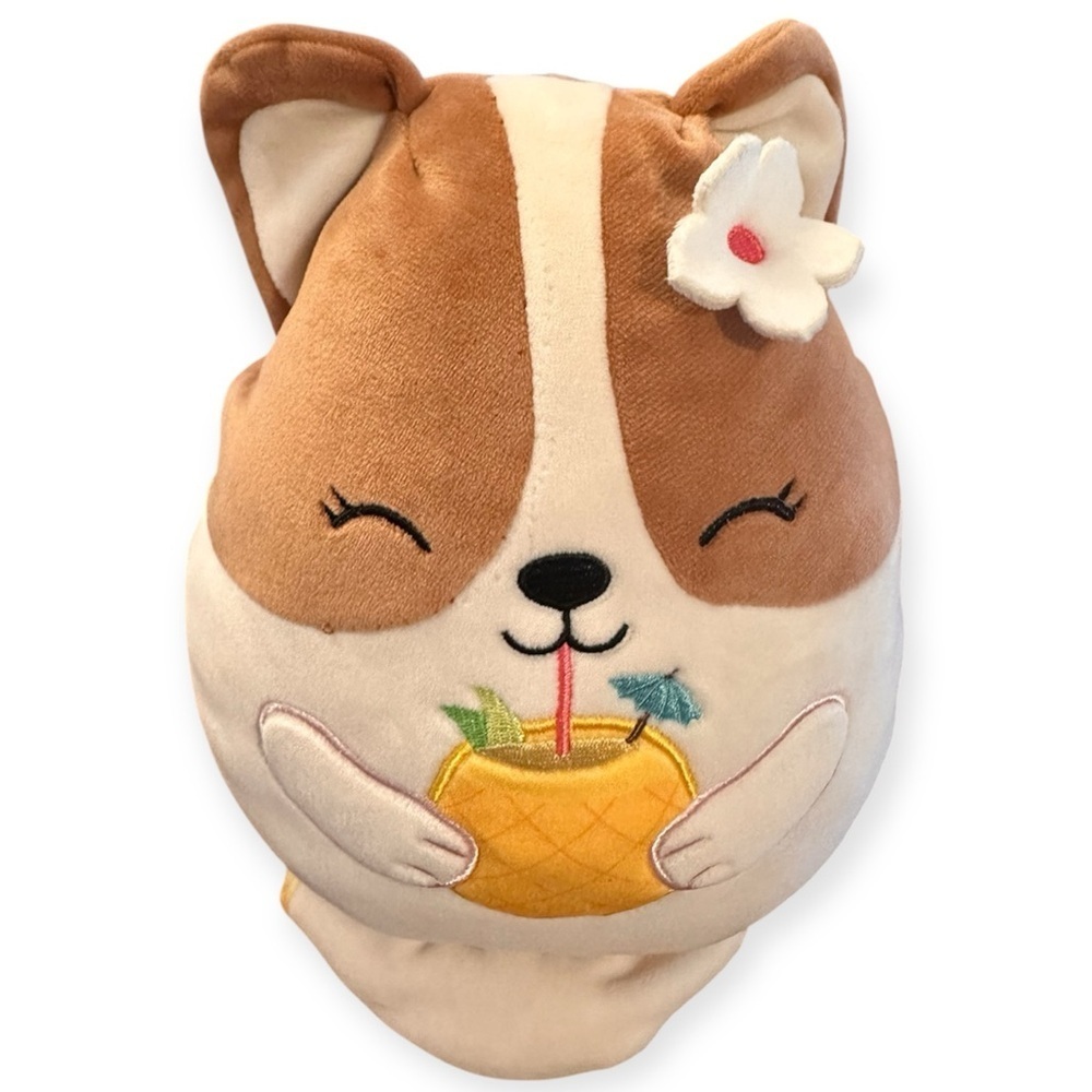 NWT Flipa Puppet Mallow’s Charming Brown and White Plush Toy